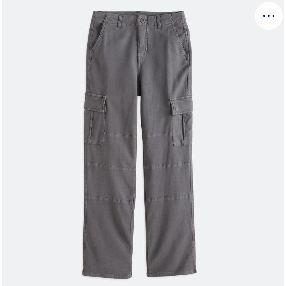 Dictionary Women's Gray Cargo Pants Size Large